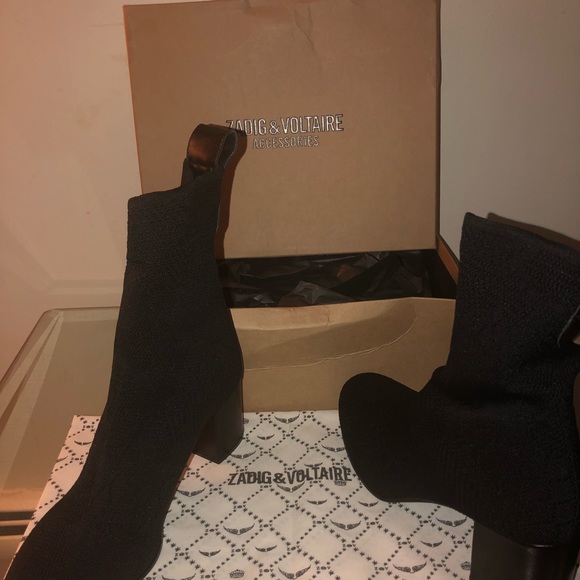 Zadig & Voltaire Lena stretch boots - Picture 4 of 4